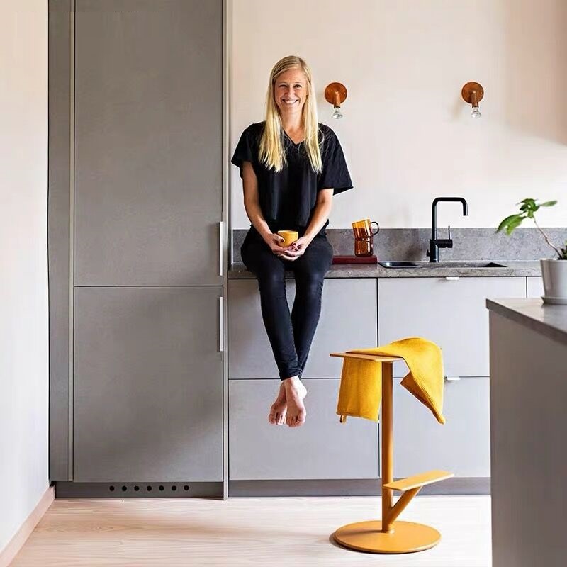 Modern Metal Height Bar Stools - Commercial Kitchen Island reseña y precio