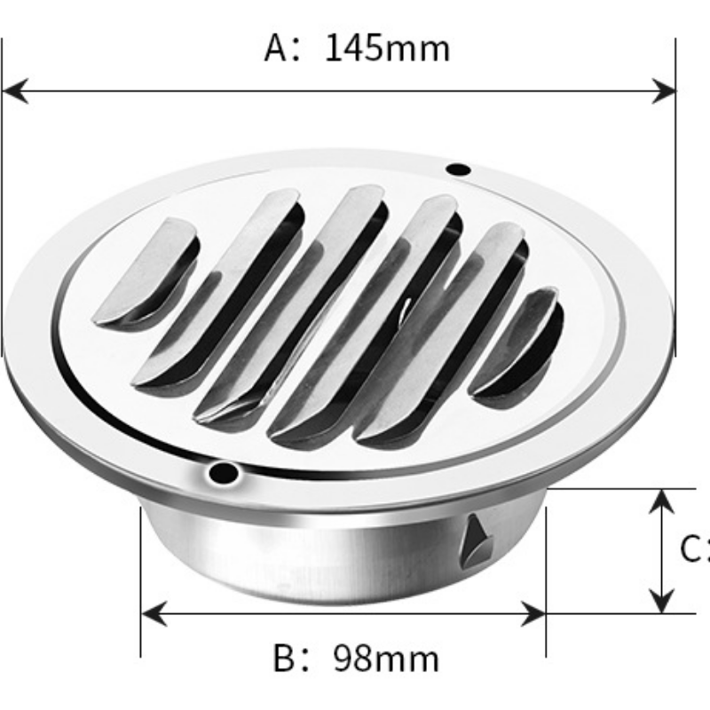 1PCS Stainless Steel Hood Flat - Commercial Kitchen Range Hood reseña y precio