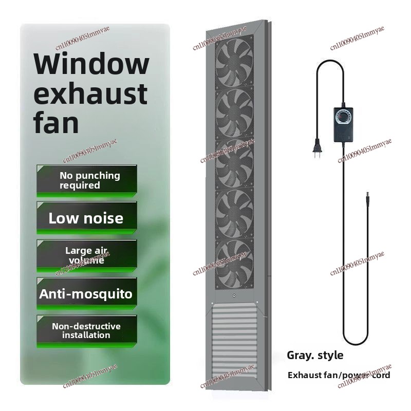 Window Ventilation Fan No Punc - Commercial Kitchen Exhaust reseña y precio
