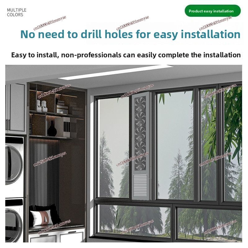 Window Ventilation Fan No Punc - Commercial Kitchen Exhaust reseña y precio